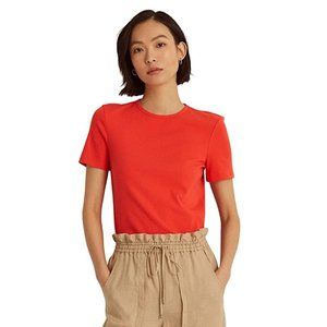LAUREN Ralph Lauren Monogram Cotton-Blend Tee